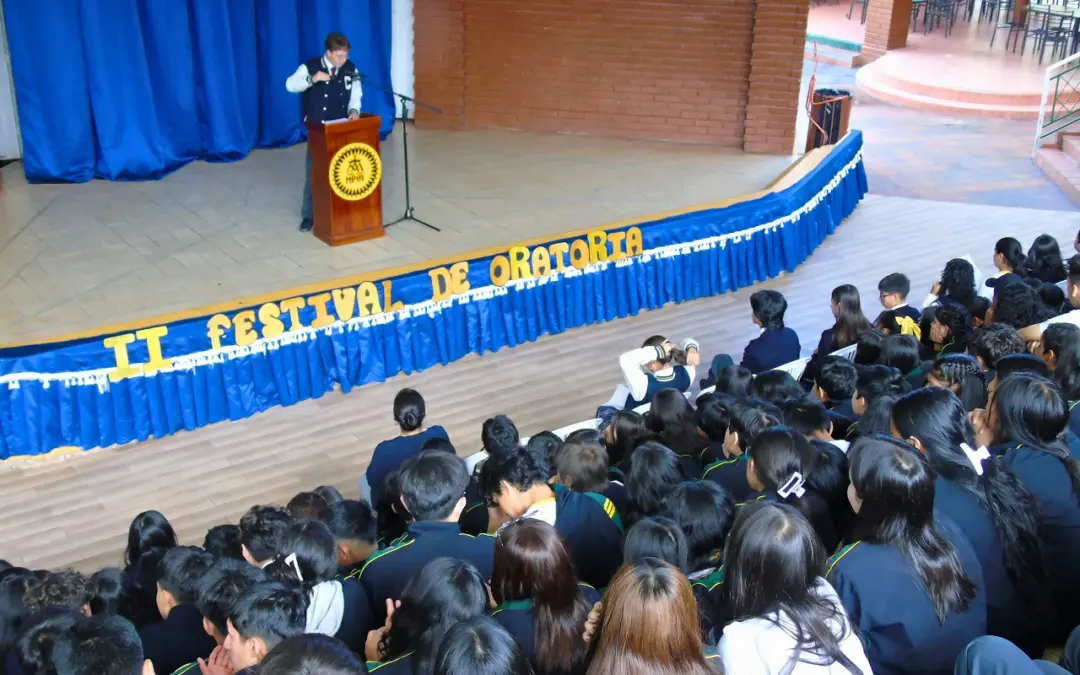 Talento y elocuencia en el Festival de Oratoria