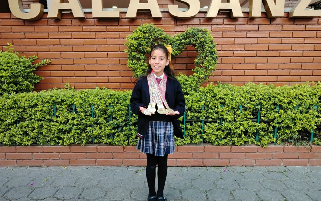 Aitana brilla en Gimnasia Artística