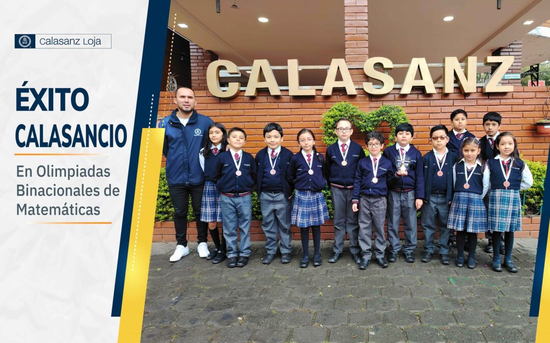 Éxito calasancio en Olimpiadas de Matemáticas