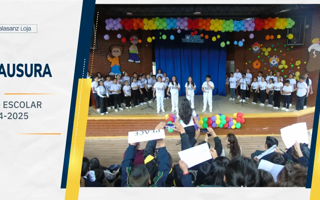 Clausura del Periodo Escolar con reconocimientos al mérito