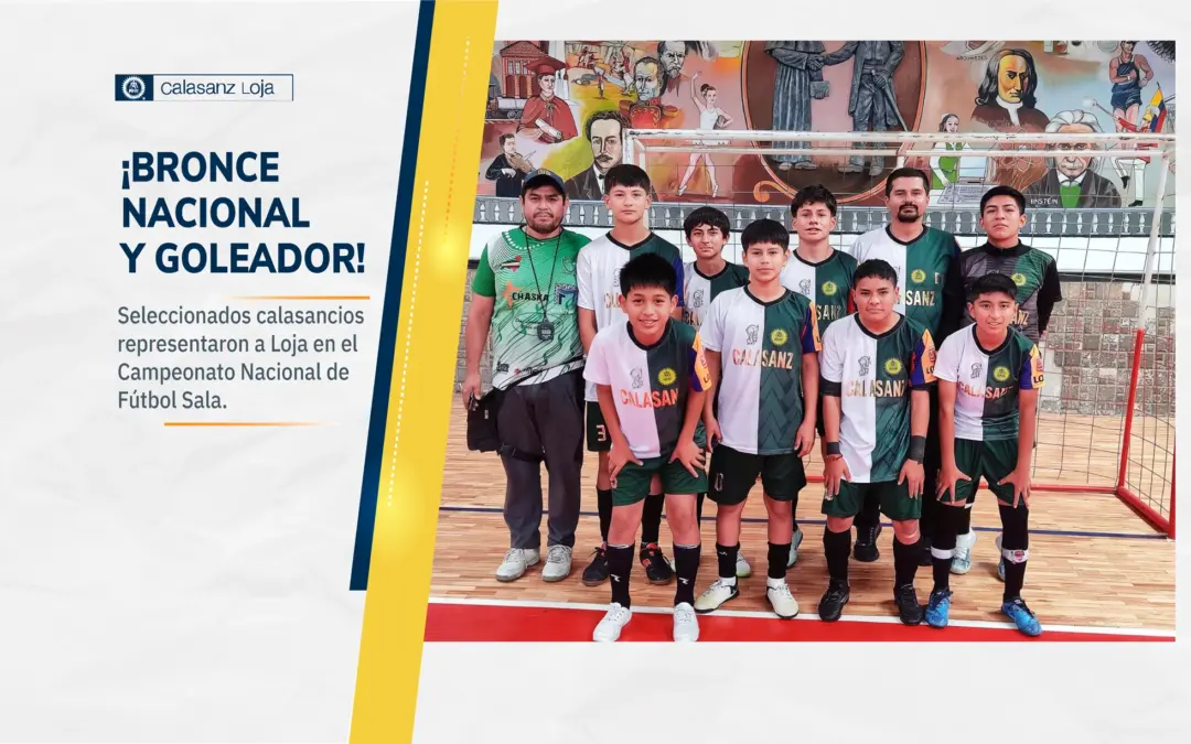Bronce y goleador en Nacional de Fútbol Sala